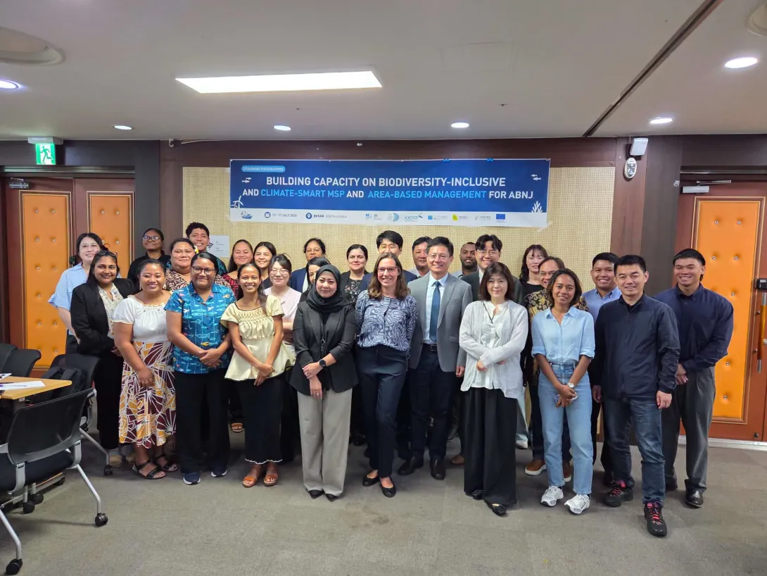 Kiribati Advances Climate-Smart Marine Spatial Planning